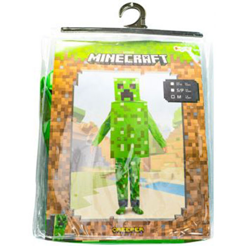 Minecraft Fancy Dress Costume for Age 7 to 8