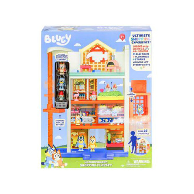 Bluey Series 9 Shopping Hammerbarn Playset