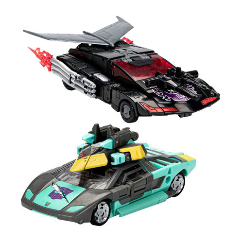 Shattered Glass Rodimus, Sideswipe & Decepticon Whis Fig Set