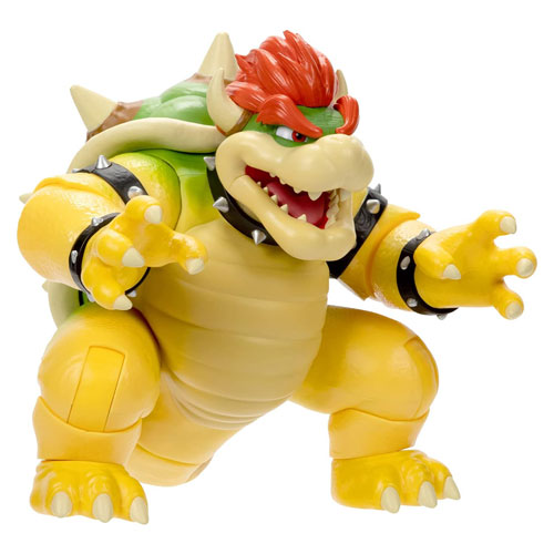 Super Mario Movie Fire Breathing Bowser Figure 18cm