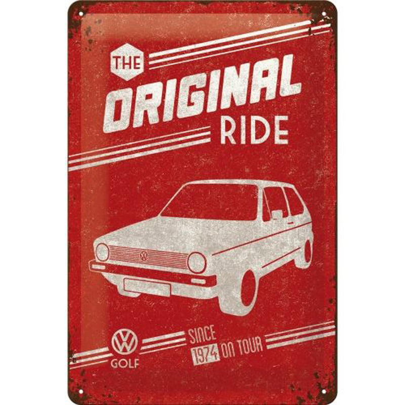 Nostalgic-Art Original Ride Golf Medium Sign (20x30cm)