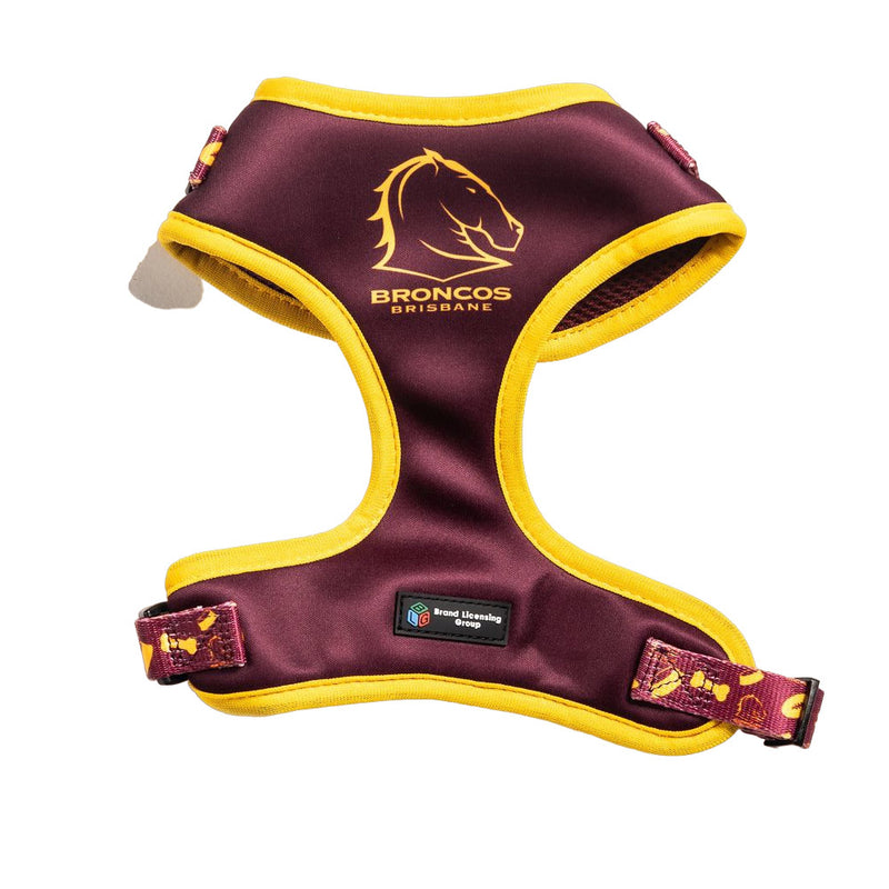 NRL Brisbane Broncos Pet Harness