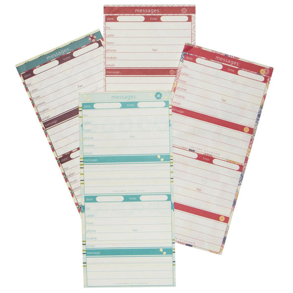 Lantern Studios Stationery Messages Pad 4pk