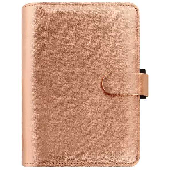 Filofax Saffiano Personal Organiser (Rose Gold)