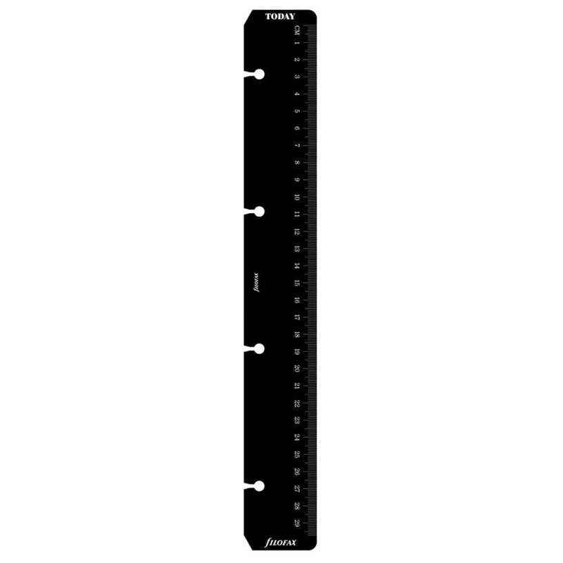 Filofax A4 Ruler/Page Marker (Black)