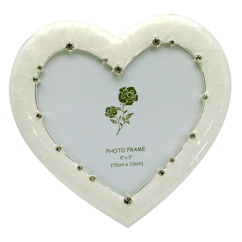 Heart Wedding Frame (Cream)