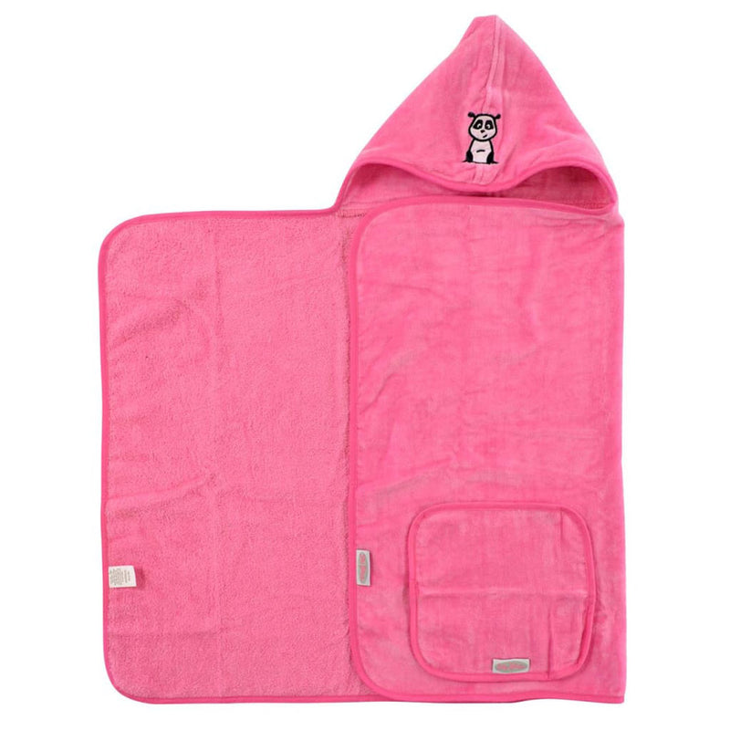 Silly Billyz Hooded Towel Set (Cerise)