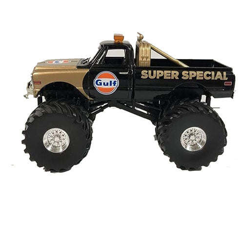 1971 Gulf Oil Chevrolet K-10 Monster Truck 1:43 Scale