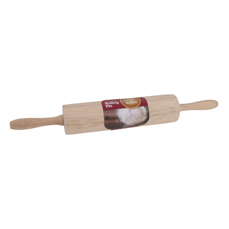  Rodillo de amasar de madera de caucho Daily Bake