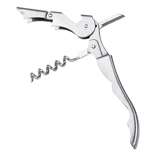 Bartender French Style Stainless Steel Waiters Corkscrew