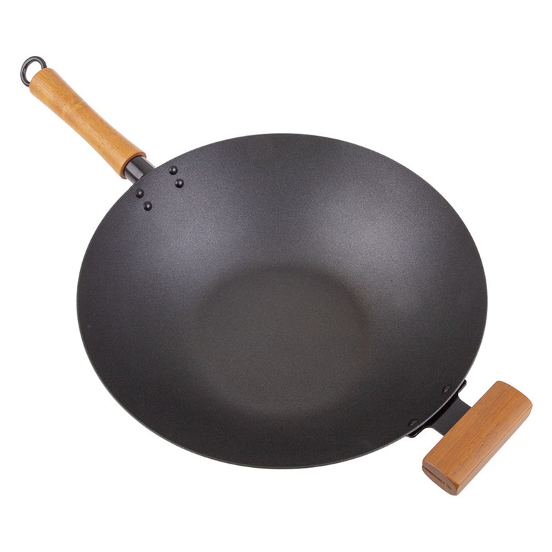 D.Line Non-Stick Excalibur Wok with Wood Handles 36cm