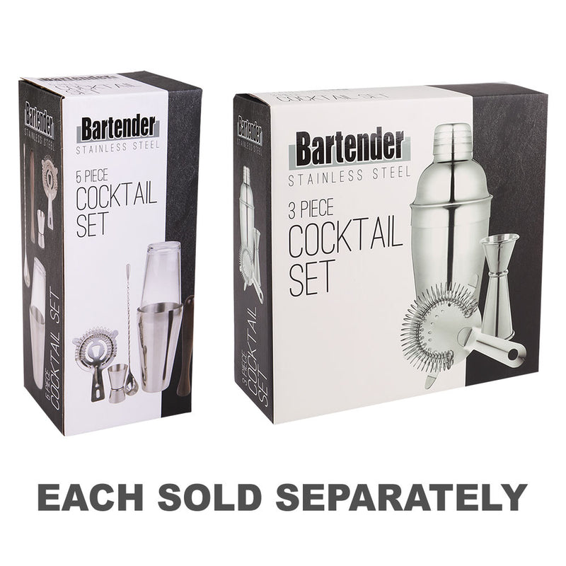 Bartender Stainless Steel Cocktail Set