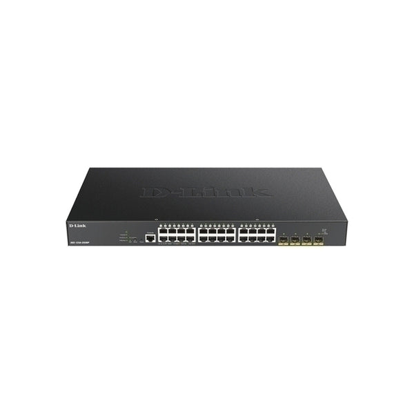 D-Link Gigabit Smart Managed Switch w/ 24-PoE & 4-SFP+ Ports