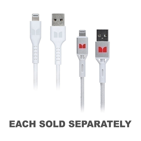 Monster Lightning to USB-A Cable 2m (White)