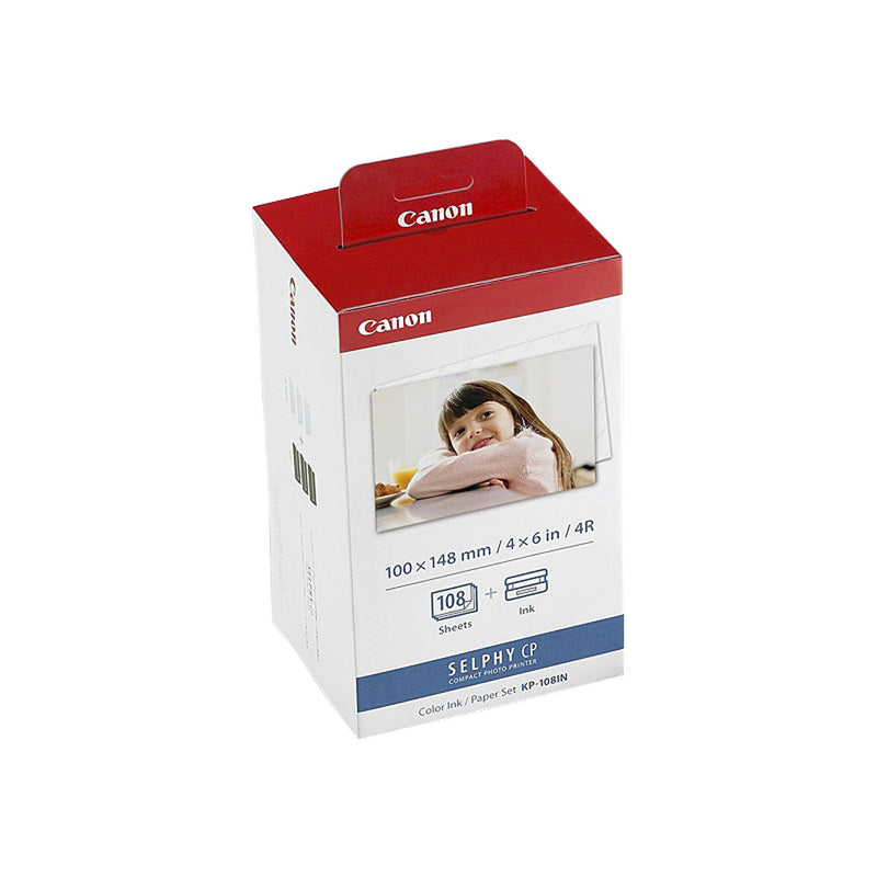 CANON SELPHY CP tinta y juego de papel (4x6in)