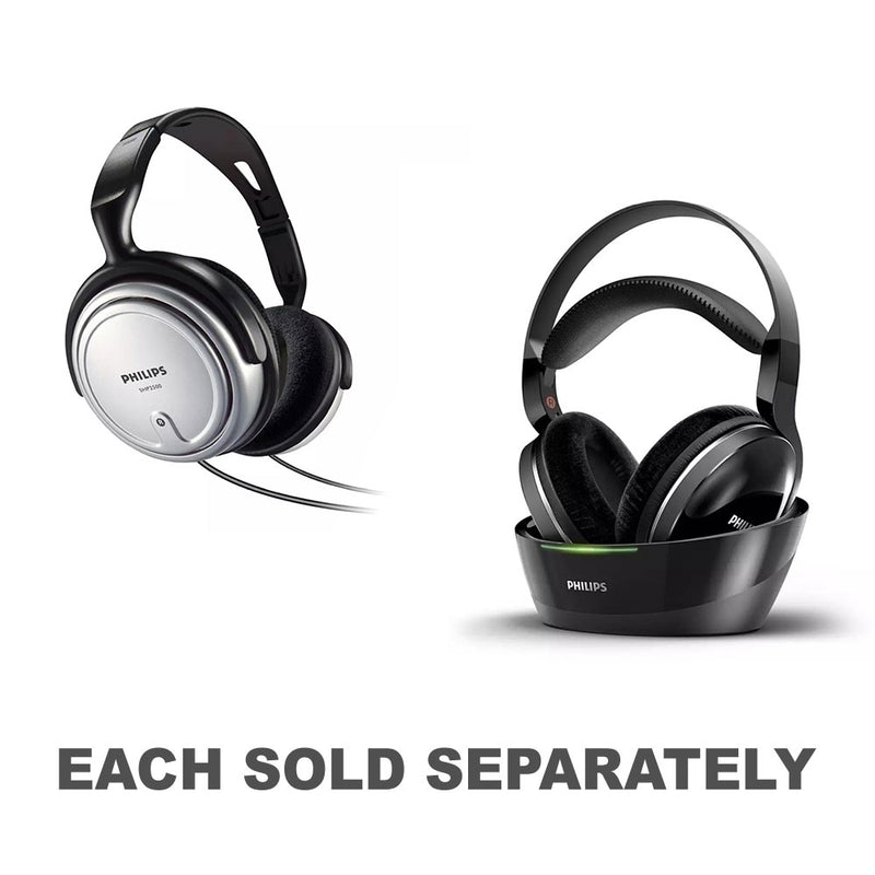 Philips Full-Size HI-FI TV Headphones with Bass