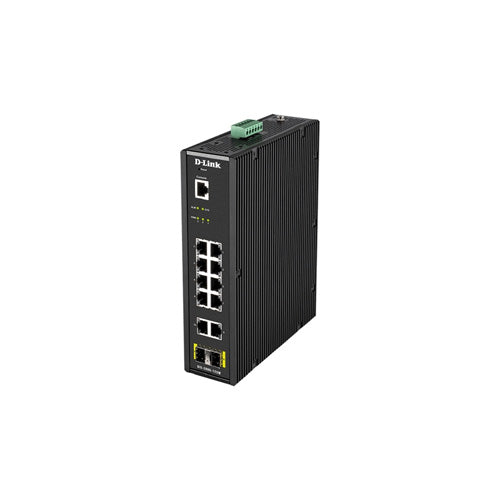 D-Link 12-Port Gigabit Industrial Smart Managed Switch