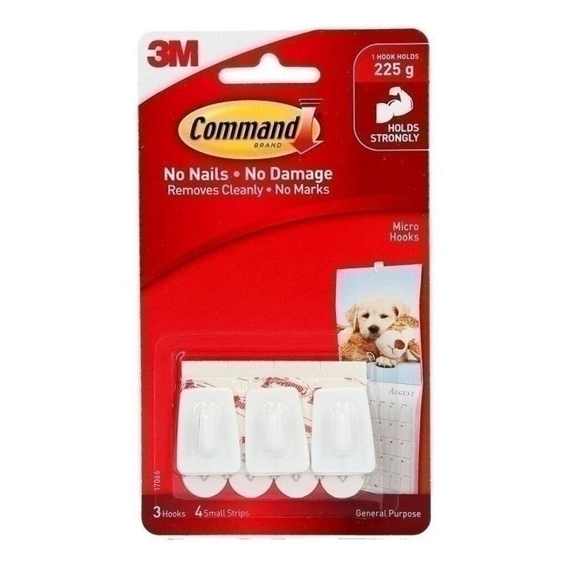 Command Micro Hooks (Box of 10)