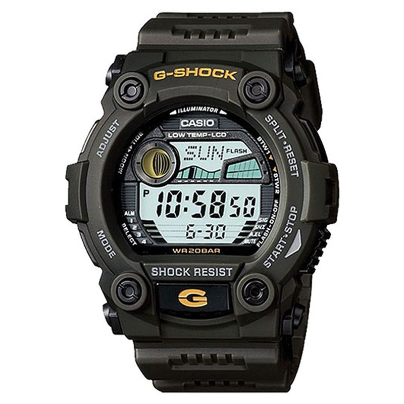  Reloj Casio G-Shock Tide con banda de resina