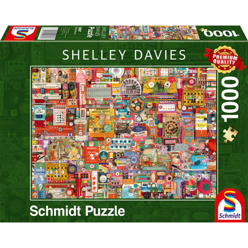  Puzzle Schmidt Davies Vintage 1000pzs