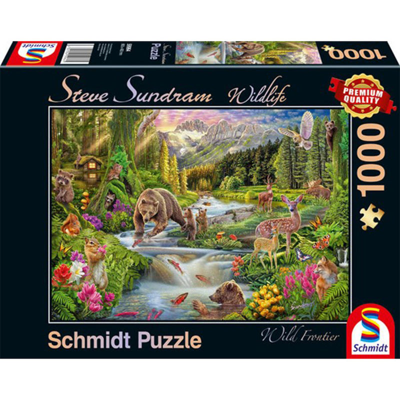 Schmidt Sundram Wildlife Puzzle 1000pcs