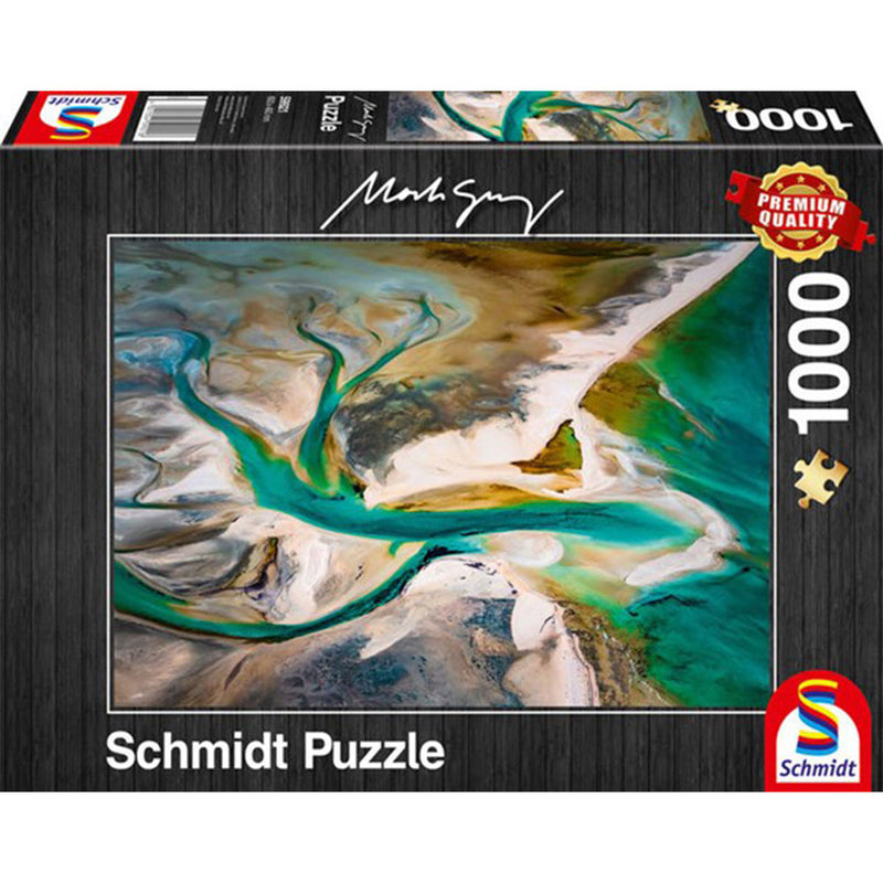  Puzzle Schmidt Mark Gris 1000pzs