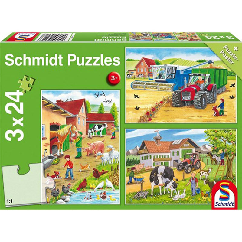  Póster Puzzle Schmidt 3x24pzs