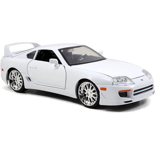 Fast and Furious 1995 Toyota Supra White 1:32 Scale Ride