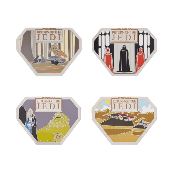 Star Wars: Return of the Jedi 40th Anniv Enamel Pin 4pk