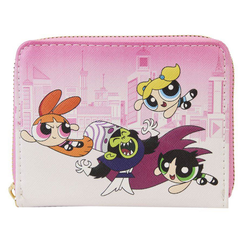 Powerpuff GIrls vs Mojo Jojo Zip Around Wallet