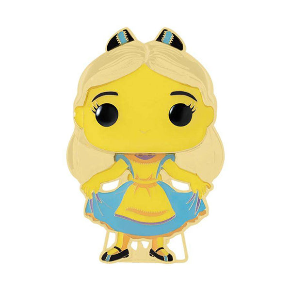 Alice in Wonderland Alice Glow Blacklight Pop! Enamel Pin