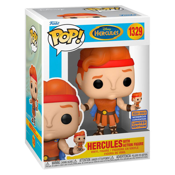 Hercules Hercules with Action Figure WC Exclusive Pop!