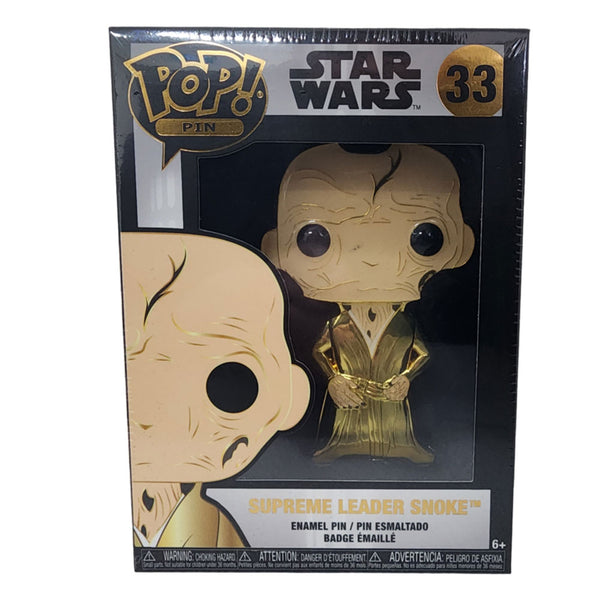 Star Wars Supreme Leader Snoke Pop! Enamel Pin