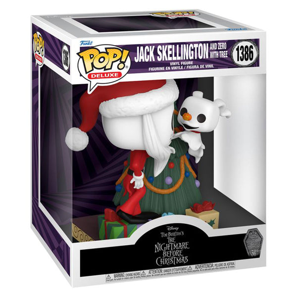 TNBC 30th Anniv Jack & Zero w/ Christmas Tree Pop! Deluxe