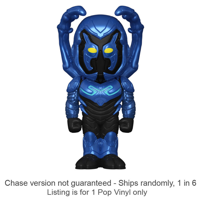 Blue Beetle Vinyl Soda Chase Ships 1 in 6