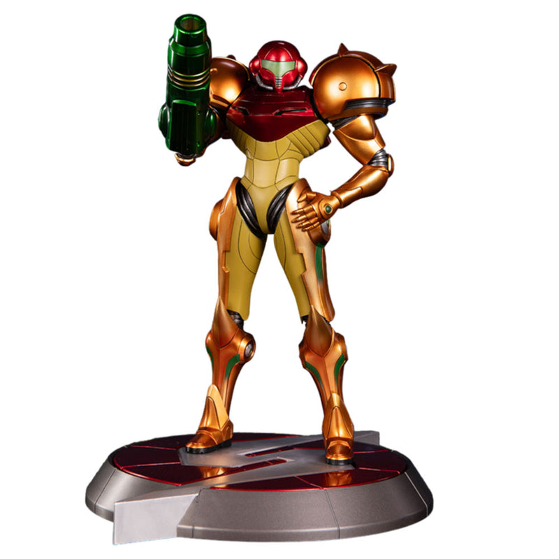 Metroid Prime Samus Varia Suit estatua de PVC