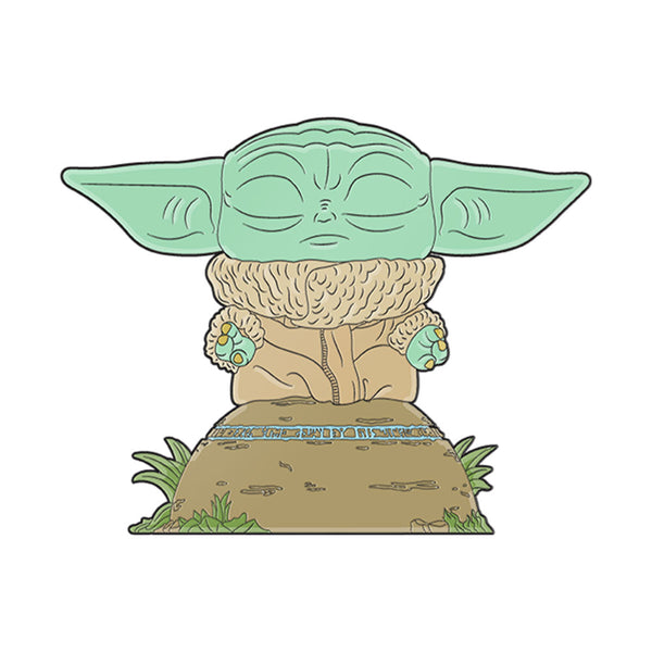 Star Wars Grogu Using the Force Enamel Pop! Pin