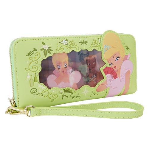 Tiana Princess Series Lenticular Zip Around Wristlet