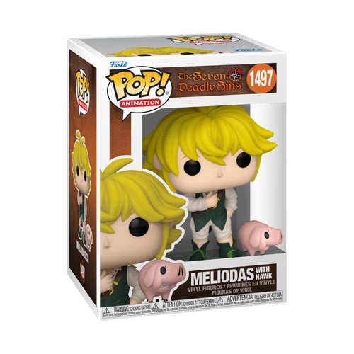 Seven Deadly Sins Meliodas with Hawk Pop! Vinyl