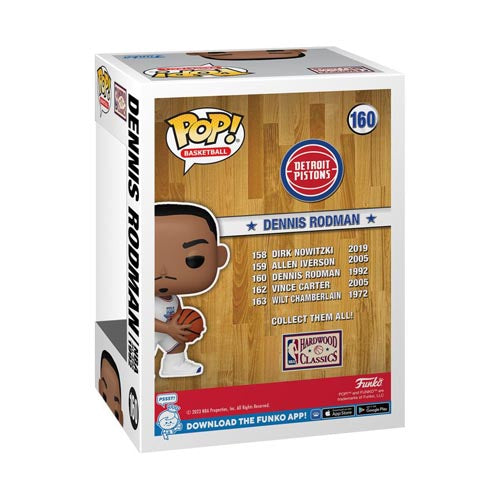 NBA: Legends Dennis Rodman 1992 Pop! Vinyl