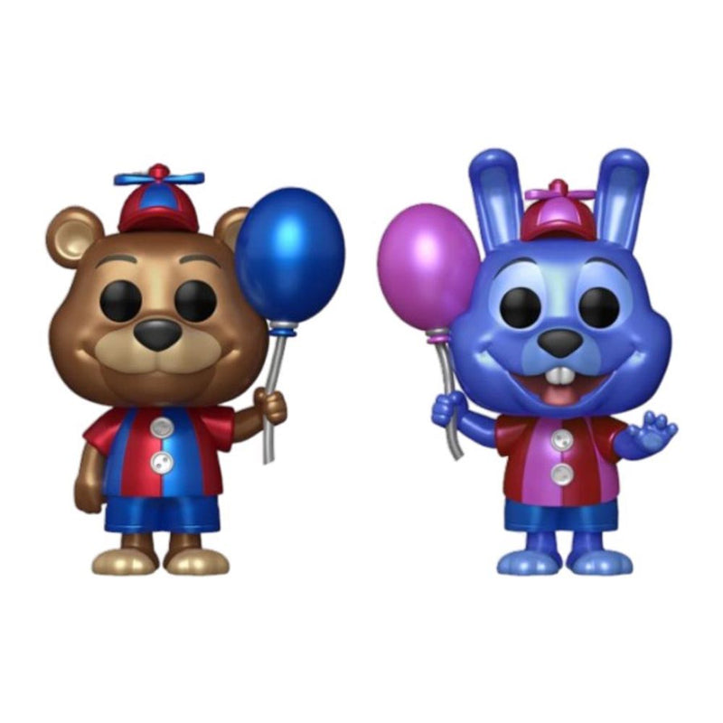 Bonnie & Freddy US Exclusive Metallic Pop! Vinyl 2pk