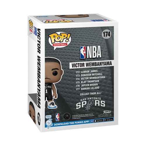 NBA: Spurs Victor Wembanyama Pop! Vinyl