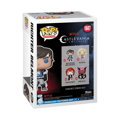 Castlevania: Nocturne Richter Belmont Pop! Vinyl