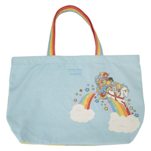 Rainbow Brite Gang Rainbow Handle Canvas Tote