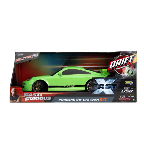 Fast & Furious Porsche 911 GT3 997 1:10 Remote Control Car