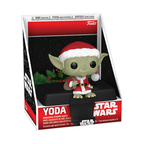 Star Wars Yoda Pop! Edge-Sitter Stocking Hanger