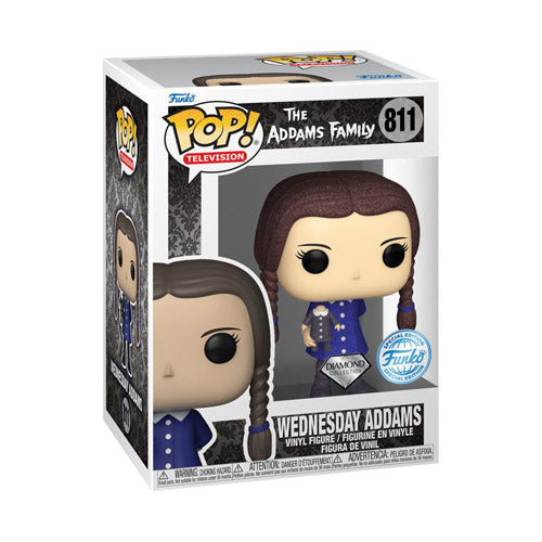 Addams Family (TV) Wednesday US Diamond Glitter Pop! Vinyl