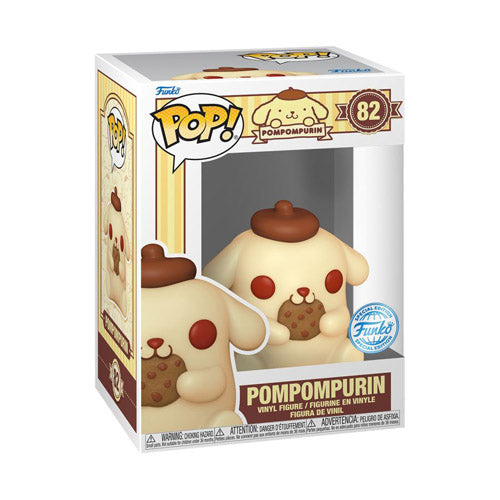 Hello Kitty Pompompurin (with food) US Exclusive Pop! Vinyl