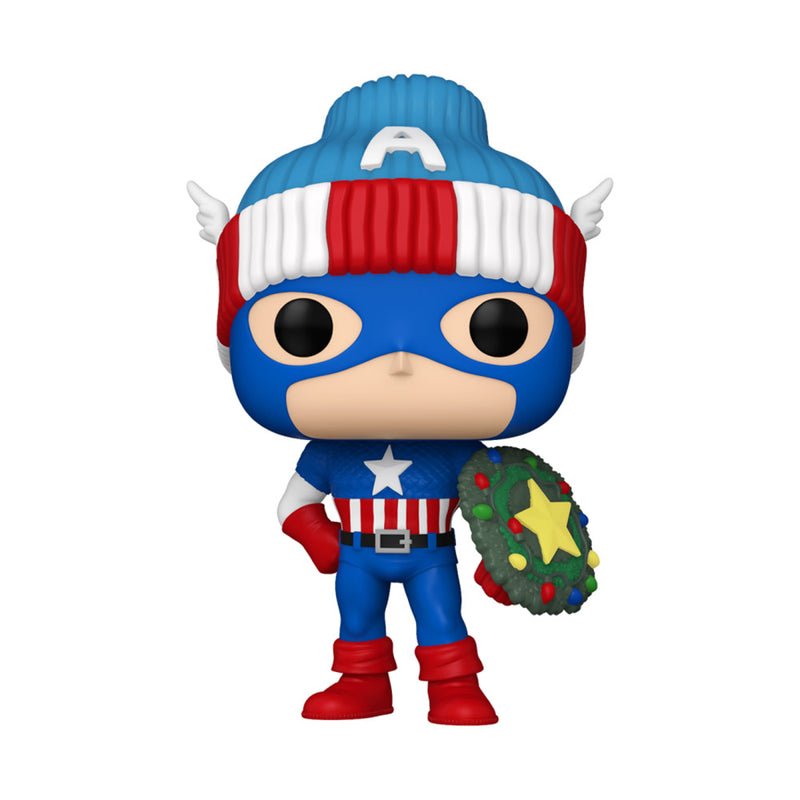 Marvel Comics Captain America Holiday Pop! Vinyl