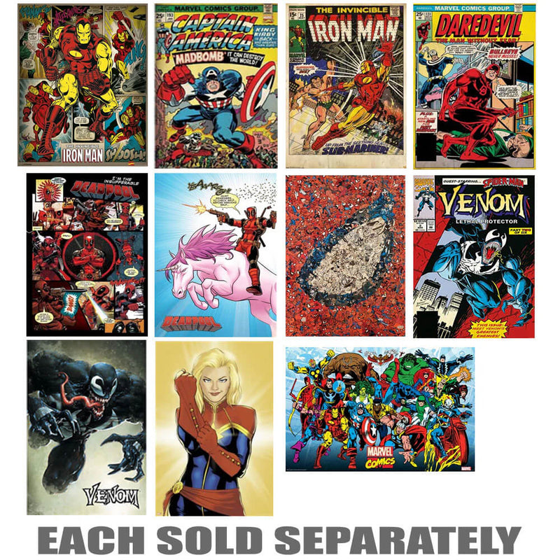  Cómics Marvel Póster